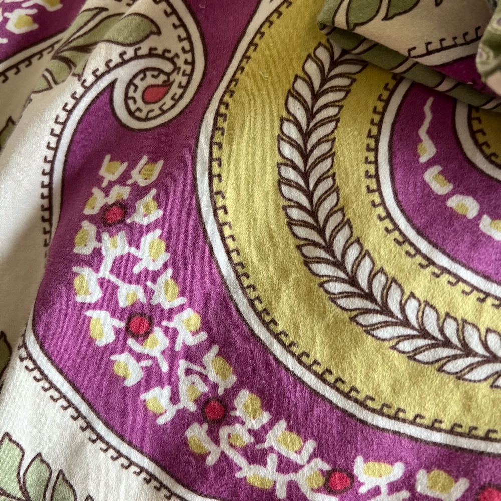 Echo Purple and Yellow Duvet Cover